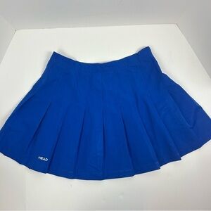 HEAD Women's Blue Pleated Skirt